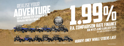 Yamaha Finance Offer 1.99% on SSV Range