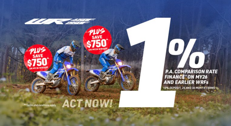 Yamaha WR250F 2026