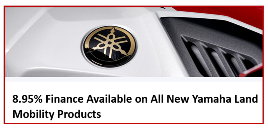 Yamaha Finance Offer 8.5% on all Motorcycles